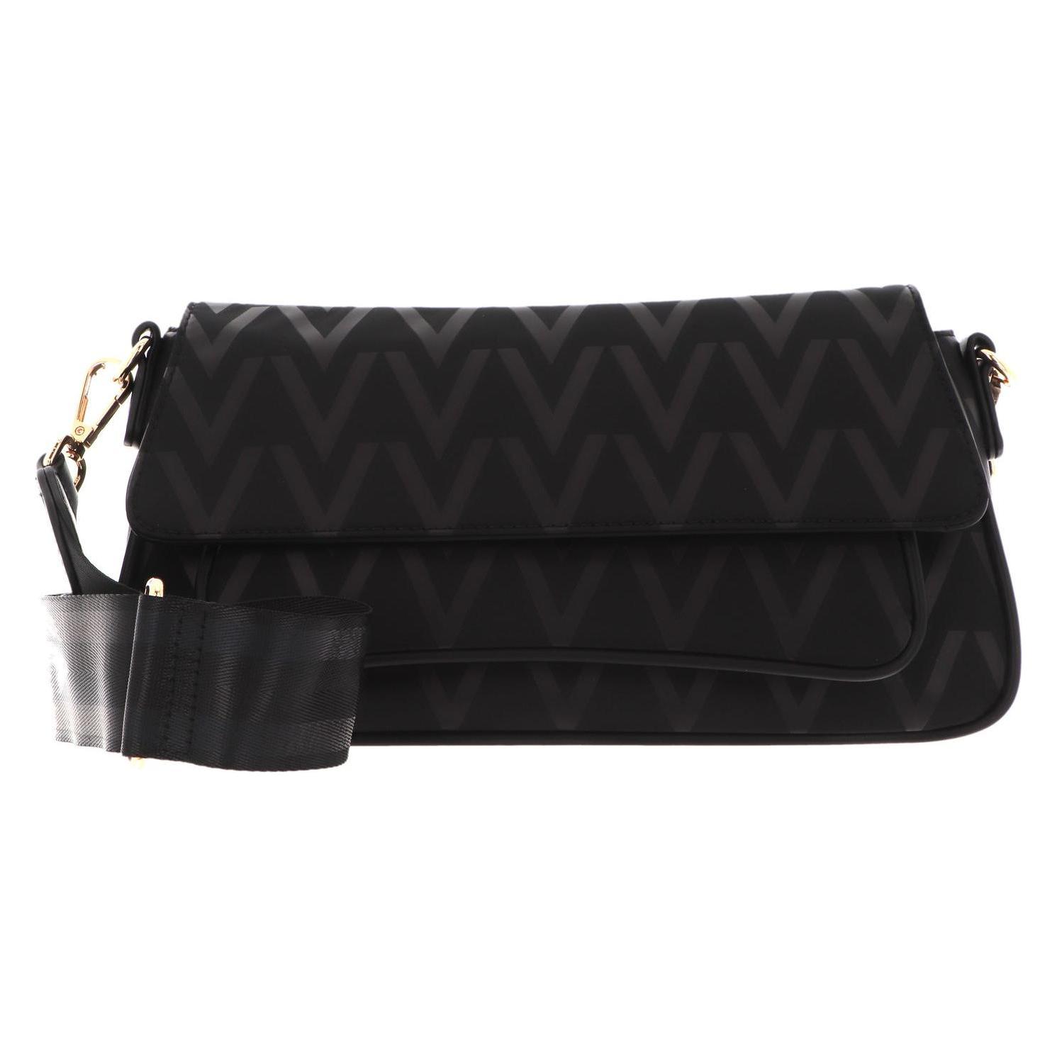 Valentino, Damen, Handtasche, Pattina Punch Crossbody Bag, Schwarz