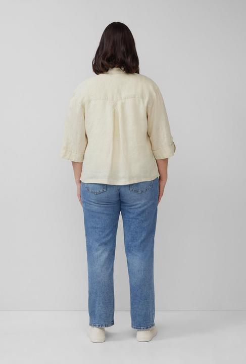 Image du produit S.Oliver Bluse Leinen-Overshirt im Relaxed Fit mit weiten 3/4-Ärmeln (50)