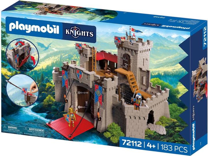 Actual product image Playmobil XXL knight's castle with drawbridge (72112, Playmobil Knight Rider)