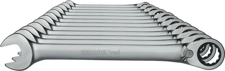 Produktbild Gedore Red red R07205012 Ringratschenmaulschlüssel Satz SW8-19 mm 12-teilig (19 mm, 10 mm, 7 mm, 15 mm, 8 mm)