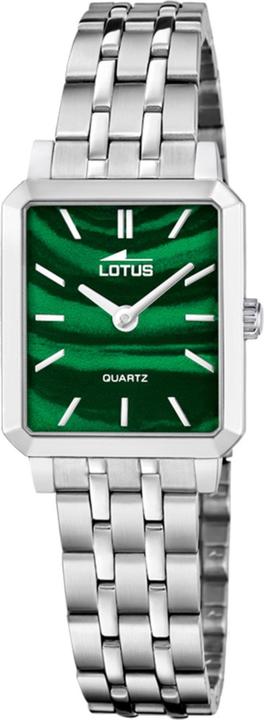 Actual product image Lotus Together Women'S Watch With Green Dial And Steel Bracelet (Analogue wristwatch, 25.50 mm)