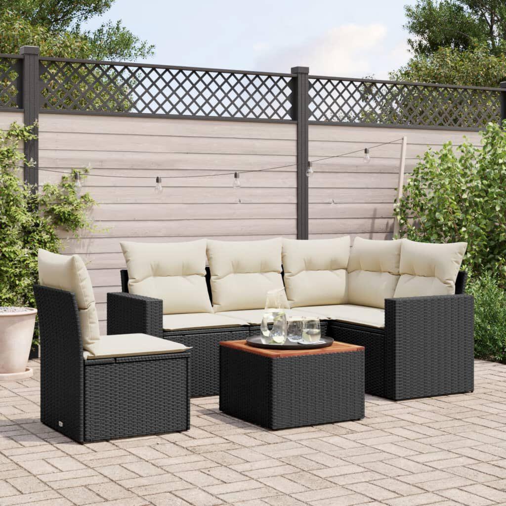 Thumbnail - VidaXL, Gartenlounge, 10-tlg. Garten-Lounge-Set mit Kissen