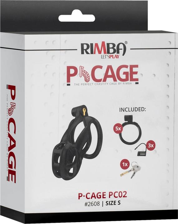 Actual product image Rimba P-Cage penis cage (S)