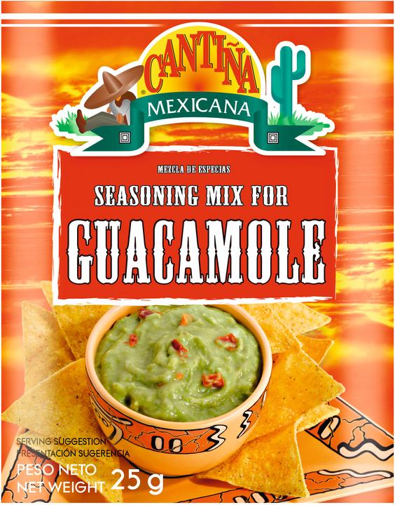 Image du produit Cantina Mexicana Mélange d'épices pour guacamole 25g (25 g)