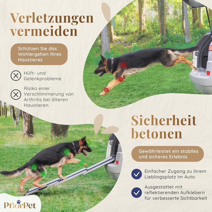 Produktbild Priopret Klappbare Hunderampe (Hund, Faltbar)