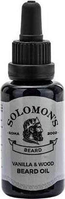 Immagine prodotto Solomon's Beard Olio di barba Vaniglia & Legno (30 ml)