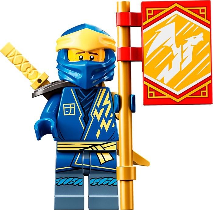 Actual product image LEGO Jay's Thunder Dragon EVO (71760, LEGO Ninjago)