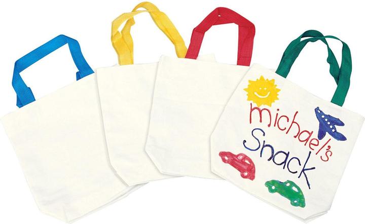 Actual product image Colorations Cotton carrier bag, set of 12
