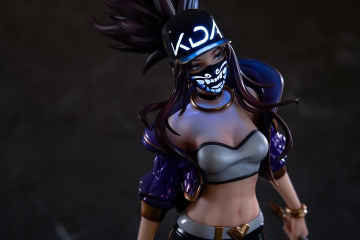Actual product image Apex League of Legends PVC Statue 1/7 K/DA Akali 25 cm