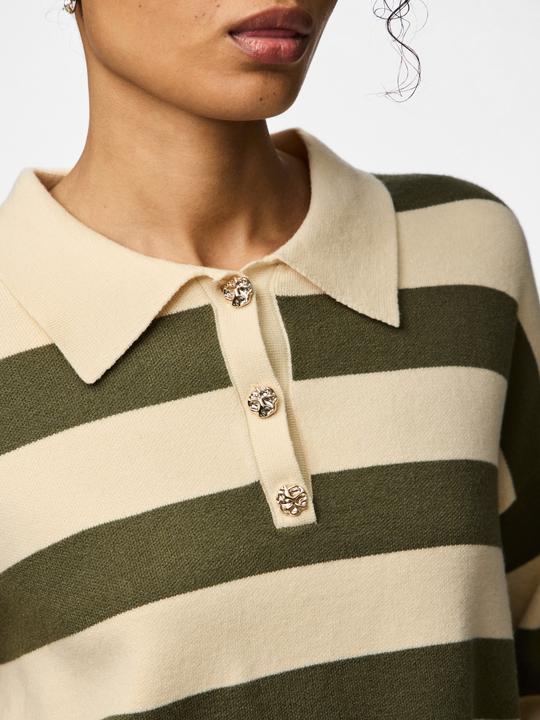 Produktbild Pieces Polohemd aus Strick (L)