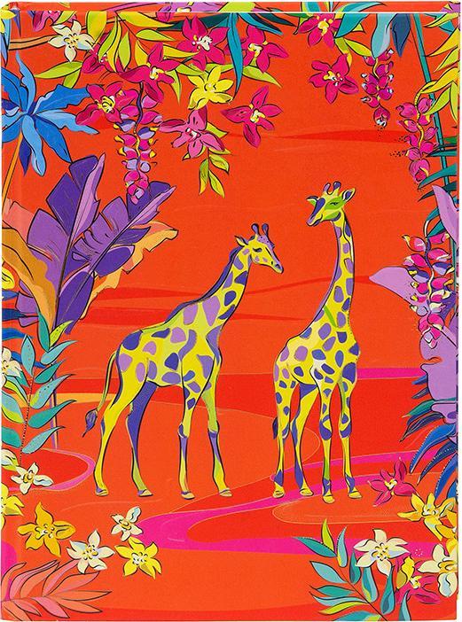 Turnowsky Notizbuch Wild Life Giraffe (A5, Plain)