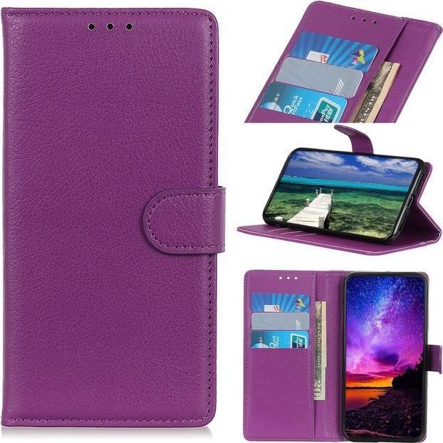 Produktbild MU Classic Litchi Leder Bookcover Series (Apple iPhone 13 Pro Max)