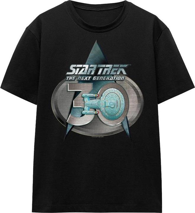 Actual product image Unisex Adult The Next Generation 30 Logo T-Shirt (XL)