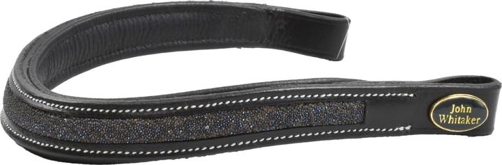 Actual product image Barton Leather Plain Horse Browband