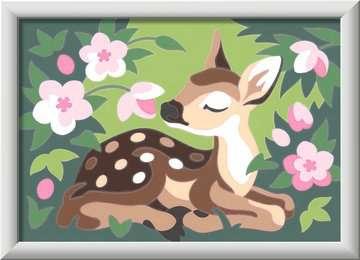 Actual product image Ravensburger Painting by numbers 20060 - Little deer - Children 7 years and older