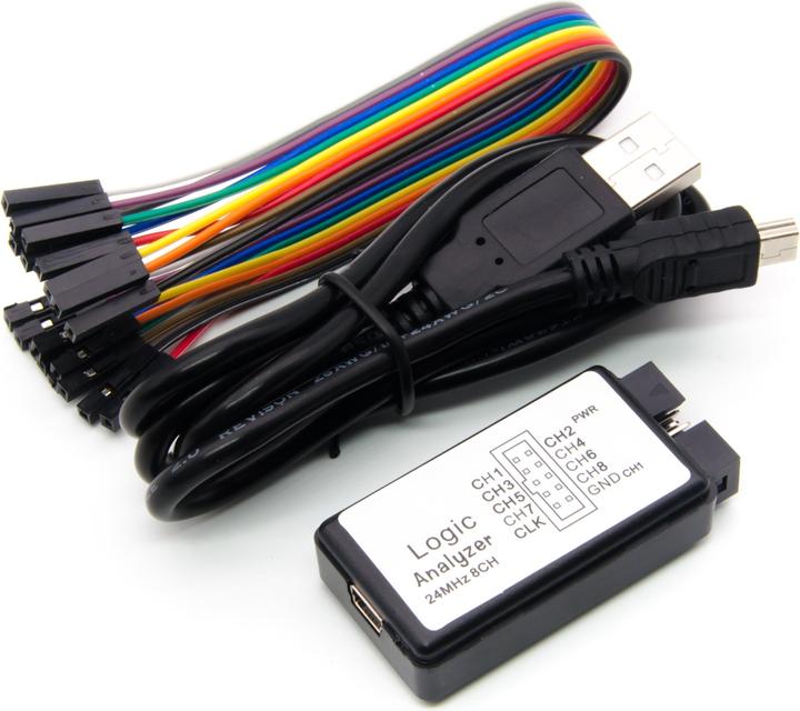 Produktbild Purecrea USB Logic Analyzer 8 Kanal 24MHz