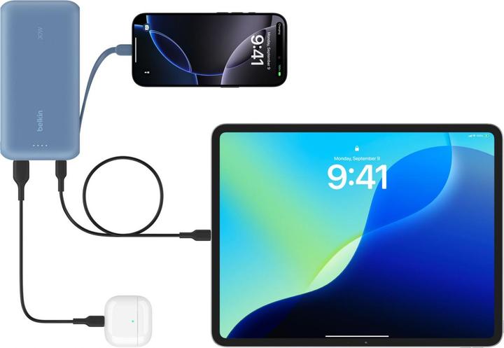 Actual product image Belkin Charger (20000 mAh, 30 W, 74 Wh)