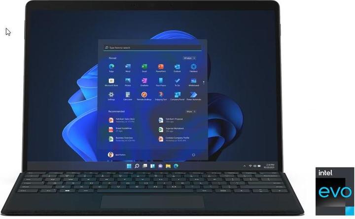 Produktbild Microsoft Surface Pro 8 (13", 1000 GB, 16 GB, Ohne Tastaturlayout, Intel Core i7-1185G7)