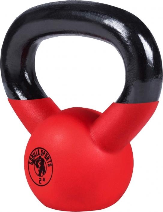 Actual product image Gorilla Sports Kettlebell (2 x 2 kg)