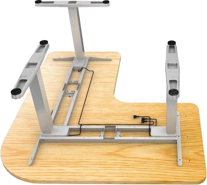 Immagine prodotto equip ERGO Telaio elettrico da tavolo sit-stand in forma di L, triplo motore