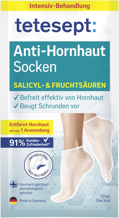 Produktbild Tetesept Anti-Hornhaut Fusssocke (Hornhautentferner)