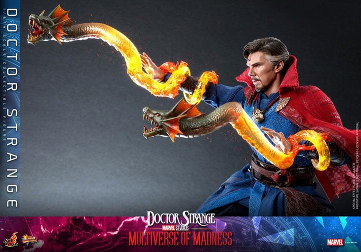 Actual product image Hot Toys Doctor Strange in the Multiverse of Madness figurine Movie Masterpiece 1/6 Doctor Strange 31 cm