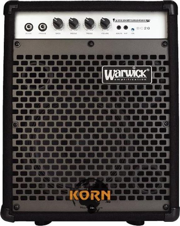 Warwick BC 20 basgitaar amplifier combo (Bass, 20 W)