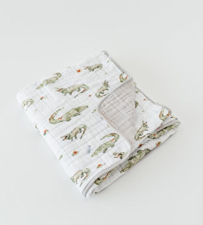 Immagine prodotto little unicorn Trapunta in mussola di cotone (120 x 120 cm)