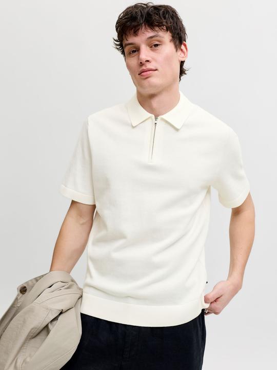 Image du produit Jack & Jones Jprblamilano Spring Knit Zip Polo Ss Sn (L)