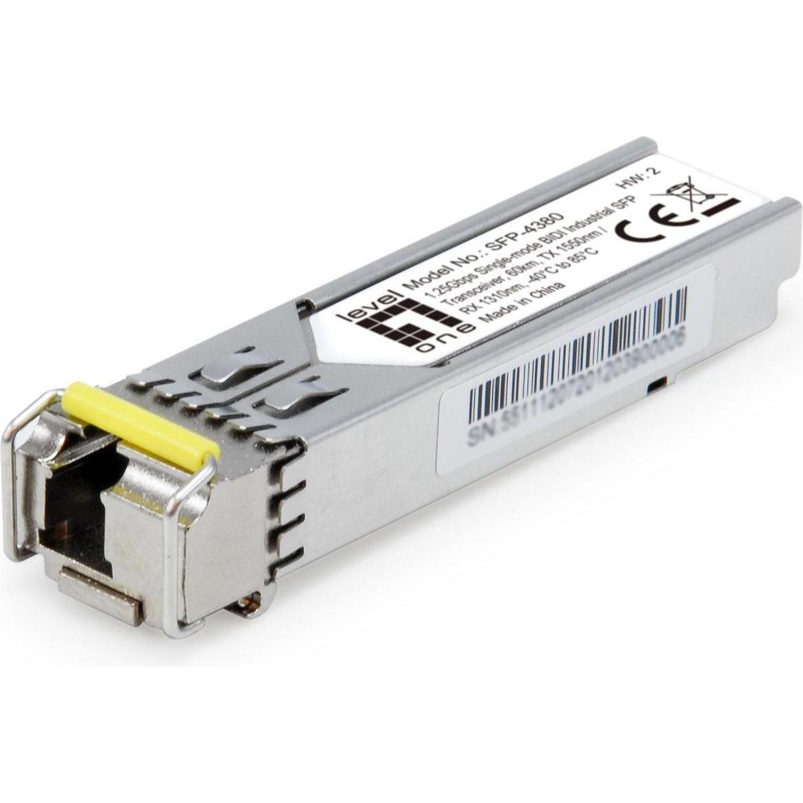 Thumbnail - LevelOne 1.25G BIDI SMF SFP TRANSVR 60K, Notebook Ersatzteile