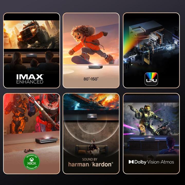 Actual product image Hisense PX3-PRO (4K, 3000 lm, 0.22 :1)