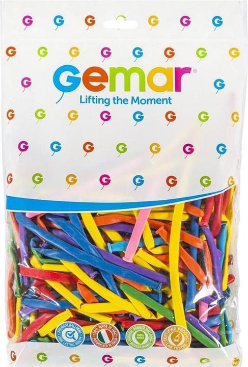 GMR Modelling clay, tubes - colour mix - pastel - 100 pcs. High quality. Universal (100 x)