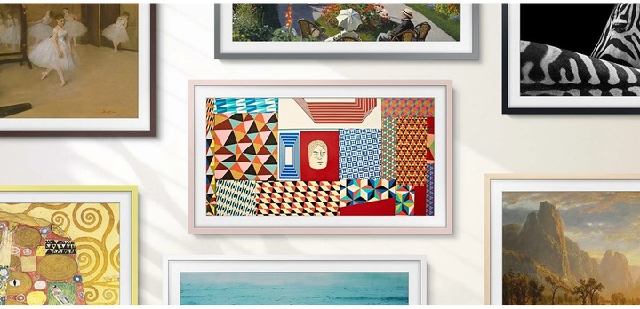 Actual product image Samsung Interchangeable frame for Frame 4.0 32', pink (Framing system)
