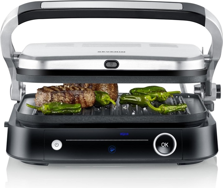 Actual product image Severin KG 2395 Contact grill black/silver
