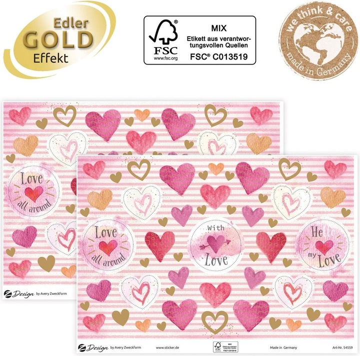 Produktbild Avery Deko Sticker