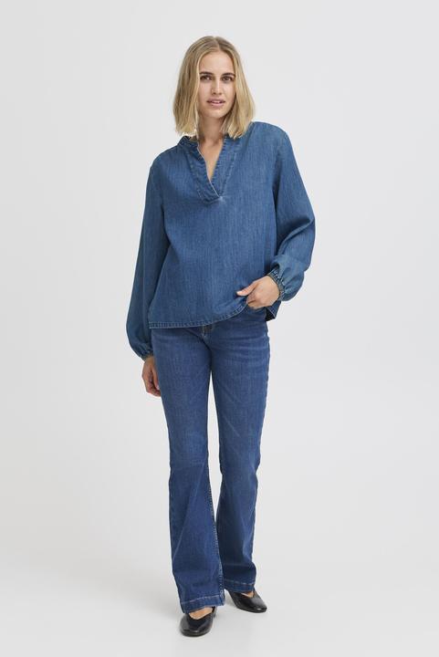 Actual product image Pulz Jeans PZMALIA V-Neck Blouse 50208396 (L)