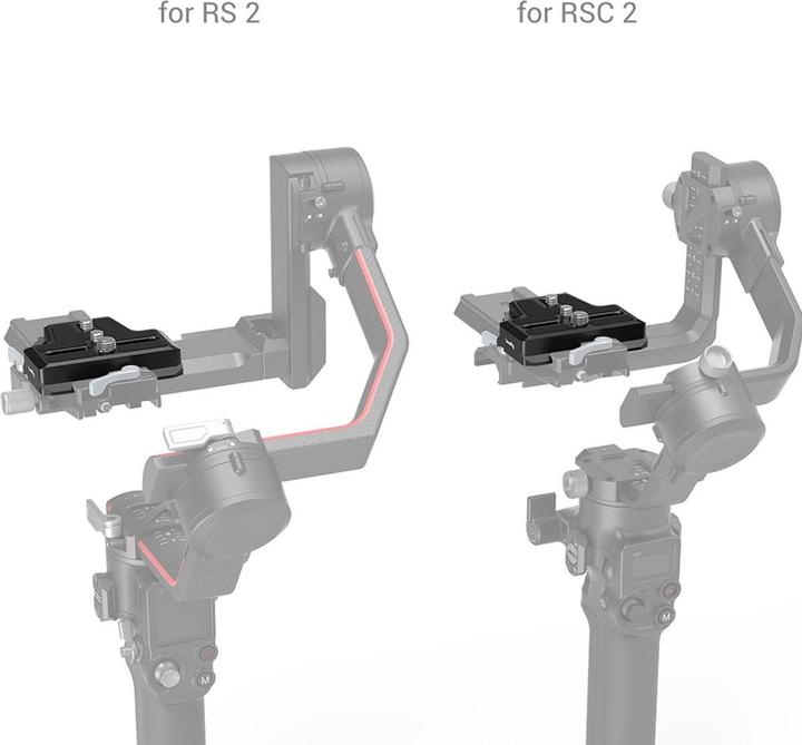 Produktbild SmallRig Platte Arca-Typ für DJI RS 2 / RSC 2 RS 3 / RS 3 Pr - 3162B (Gimbal Halterung)
