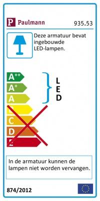 Etichetta energetica Paulmann Apparecchi da incasso a LED Micro Line (305 lm)