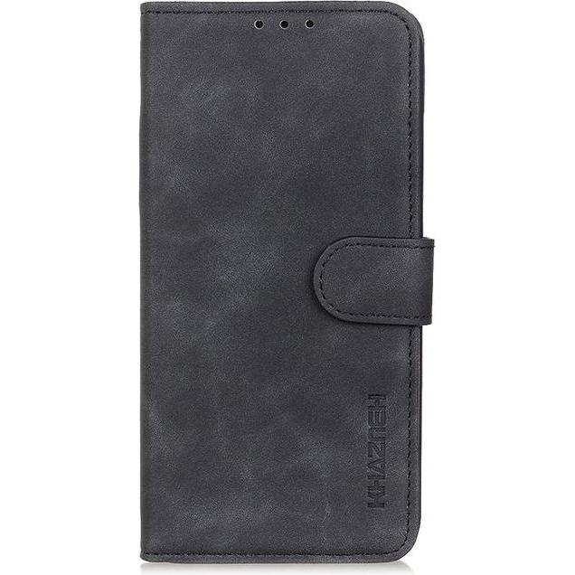 Thumbnail - MU Classic Classic IV Leder Bookcover Series (OnePlus Nord N200 5G), Smartphone Hülle, Schwarz
