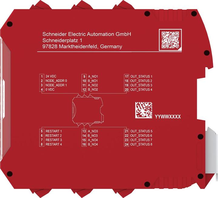 Immagine prodotto Schneider Electric Modulo di uscita con diagnostica, 4 uscite