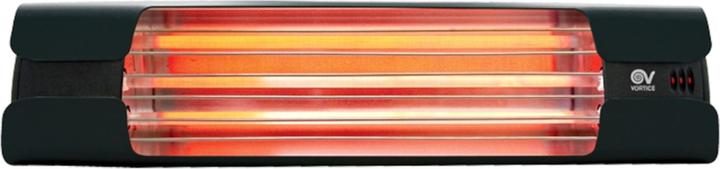 Actual product image Vortice Infrared heater Thermologika Design Anthracite 1800 W (1800 W)