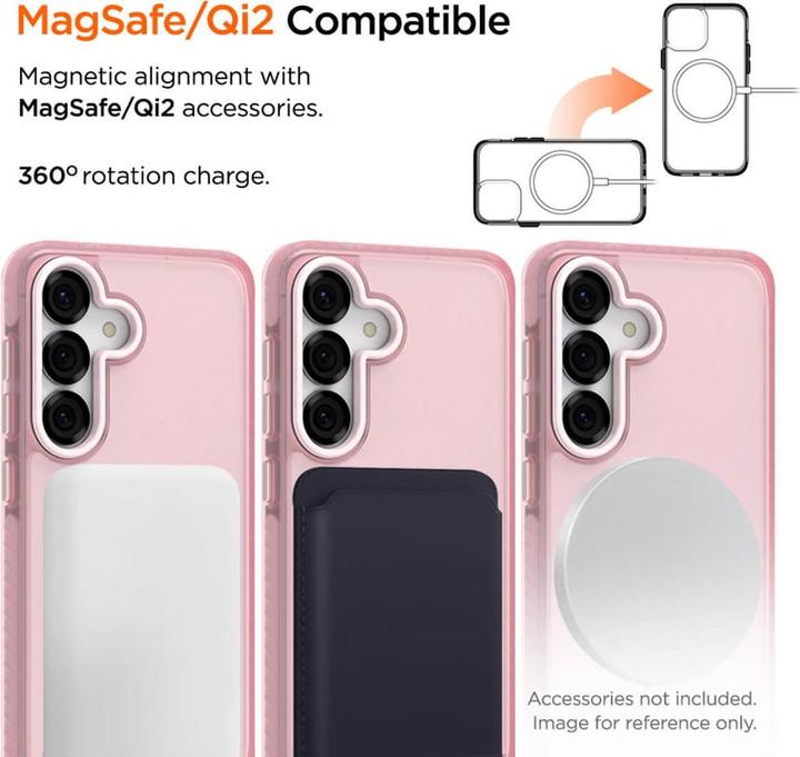 Produktbild Eiger 3m Ultra-Protection Magsafe-Case GRS Blizzard Magsafe Case GRS Pink (Samsung Galaxy S25)