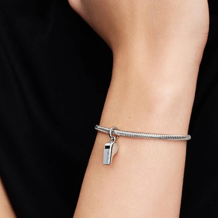 Actual product image Pandora Referee Whistle Dangle Charm (Silver 925)