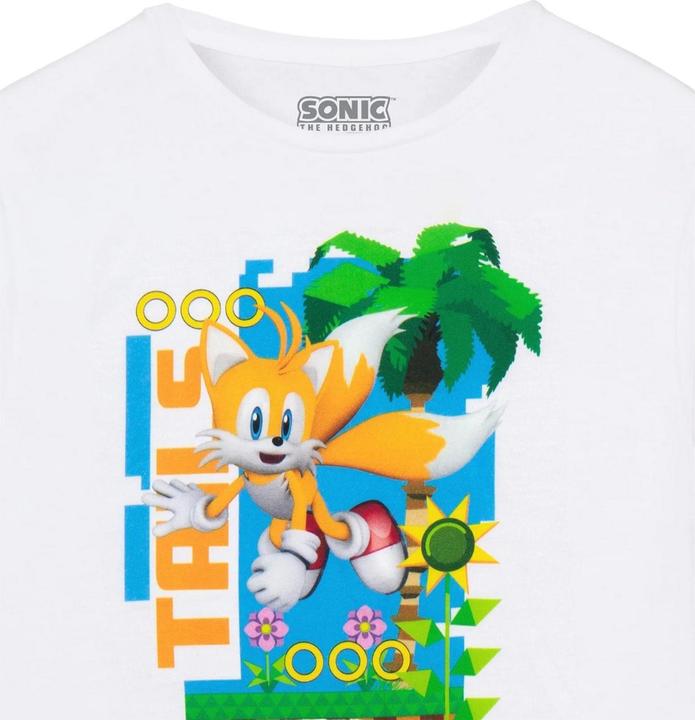 Produktbild Sonic The Hedgehog ChildrensKids Tails Kurzarm TShirt (104)