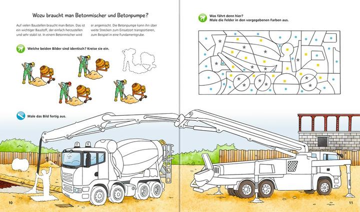 Produktbild Ravensburger Fahrzeuge auf der Baustelle (Deutsch, Sebastian Coenen, 2019)