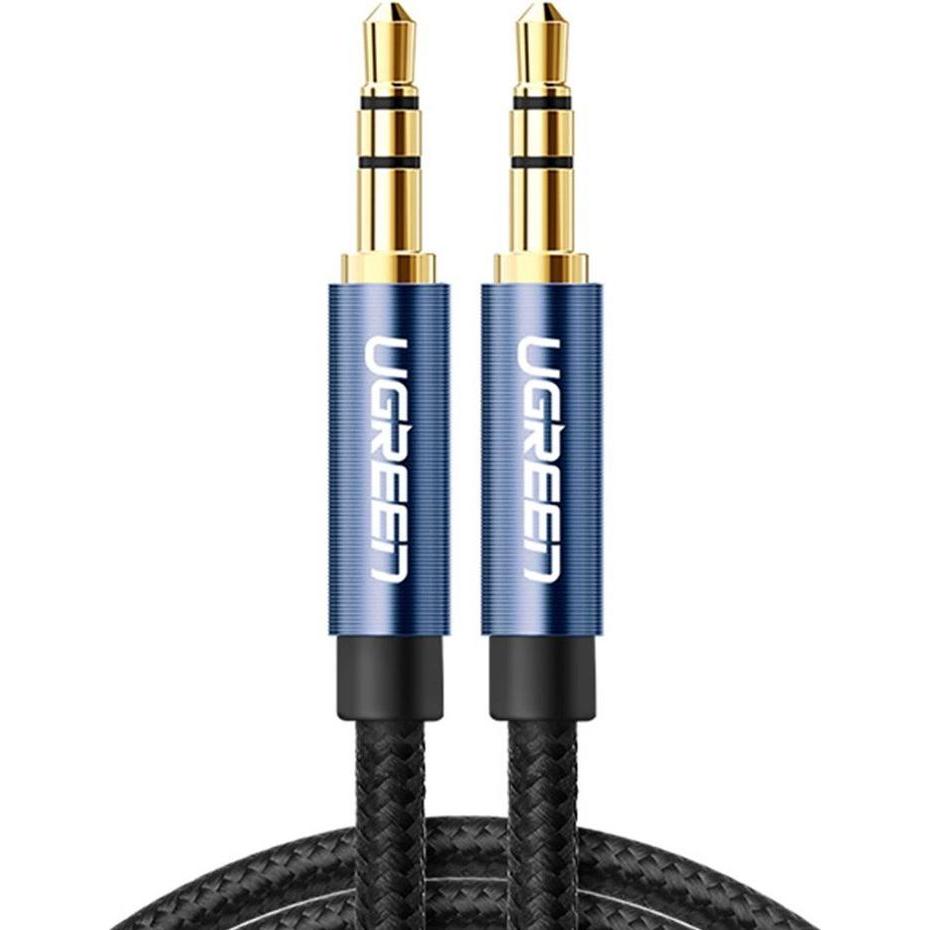 Ugreen AV122 Mini jack cable 3.5mm AUX 3m (blue) (3 m), Audio Kabel