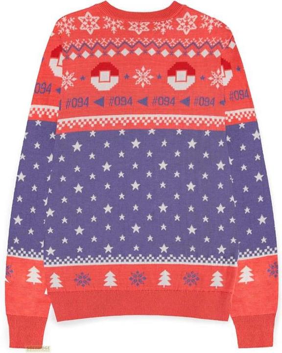 Actual product image Difuzed POKEMON - Ectoplasme - Pull de Noël (S) (S)