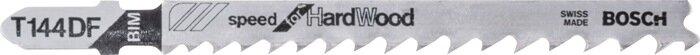 Actual product image Bosch Professional Zubehör Jigsaw blade T 144 DF Speed for Hard Wood, 3-pack