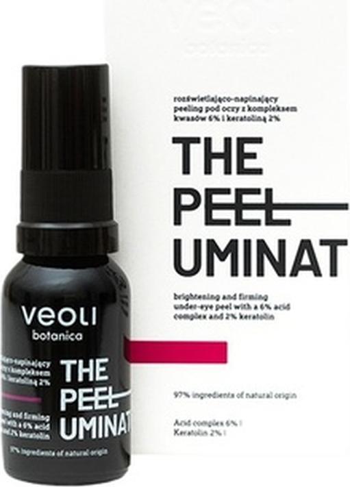Immagine prodotto Veoli Botanica The Peeluminator Illuminating Eye Peel 15ml (Siero per la cura degli occhi, 15 ml, Giorno)