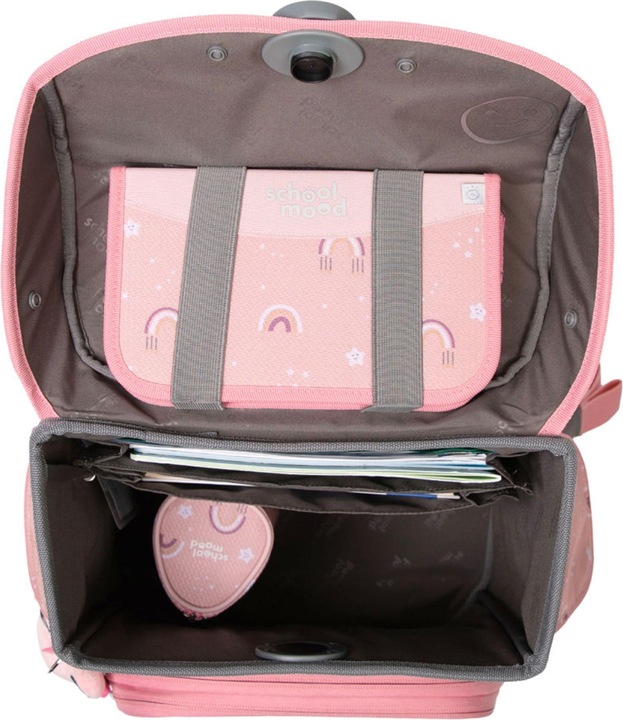 Immagine prodotto School-Mood Set di zaini per la scuola Timeless Pro da 7 pezzi (23.50 l)